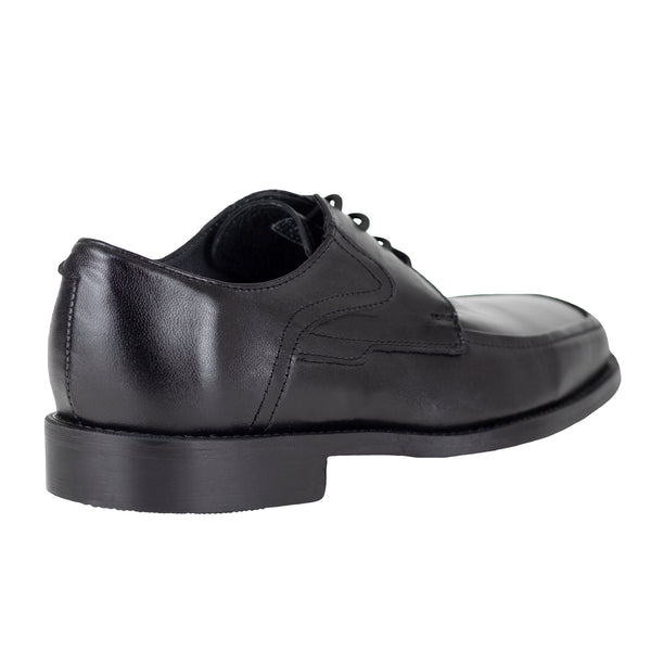 Zapato Derby Caballero Bond 11715 Negro Suela de Cuero