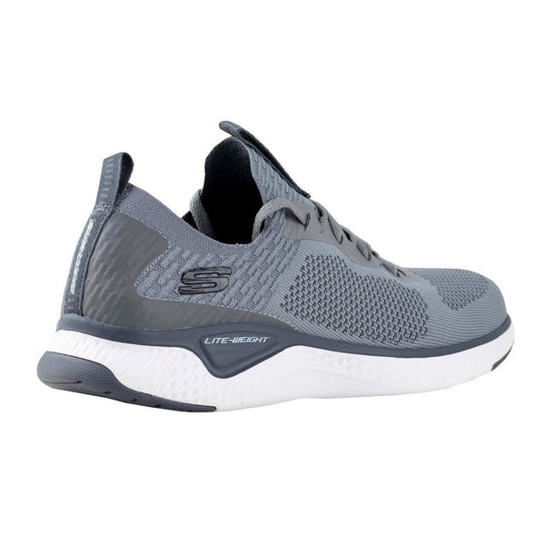 Tenis Skechers Solar Fuse Valedge Caballero 52757 Gris