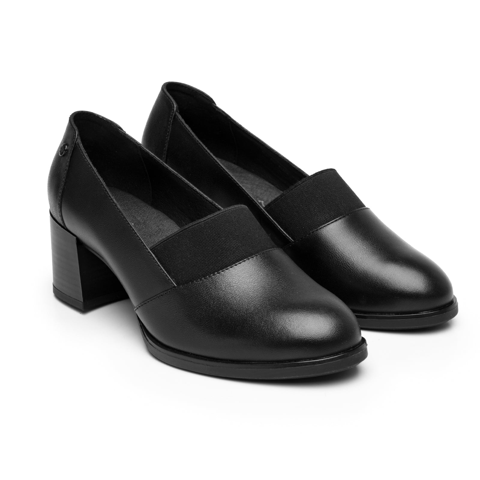 Zapato de Tacón Casual Confort Para Dama Flexi 137301 Negro