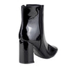 Botin Con Tacón Dama Lady Paulina Lotta 10504 Negro Charol