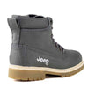 Botas Casuales Jeep De Caballero 3801 Gris Lona Originales