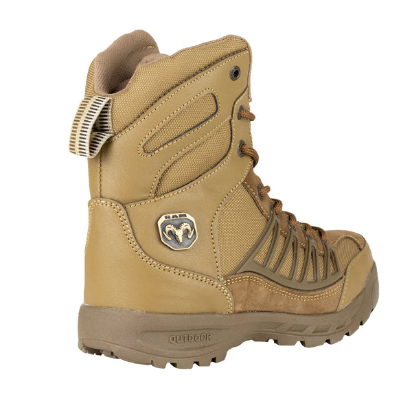 Bota Industrial Tactica con Casquillo Caballero Ram 9456 Coyote