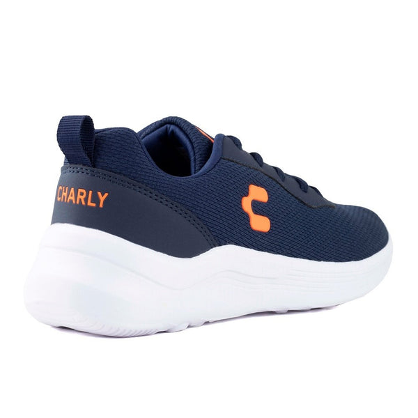 Tenis Charly Light Running Unisex 1086019 Marino Naranja