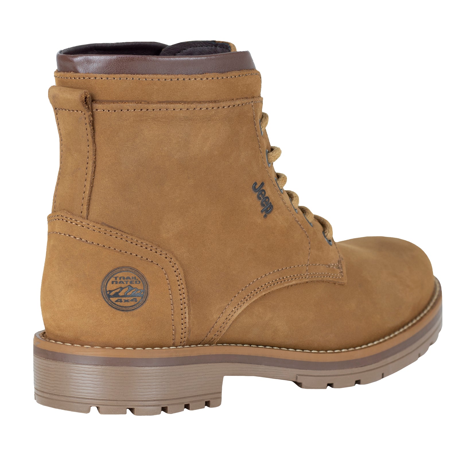 Bota Casual Para Caballero Jeep 10153 Bronce
