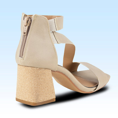 Sandalia Con Tacón Para Dama Lady Paulina 24328 Rato