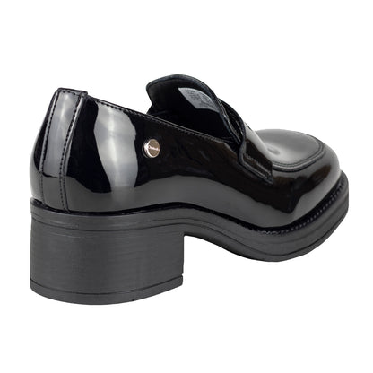 Zapato Loafer Escolar Para Niña Chabelo C186-B Charol Negro 22-26