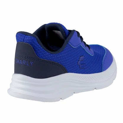 Tenis Running Para Niño Charly Kids 1098762 Rey Blanco