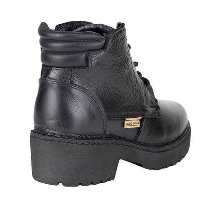 Bota Outdoor Casual Para Dama Lobo Solo 5037 Negro
