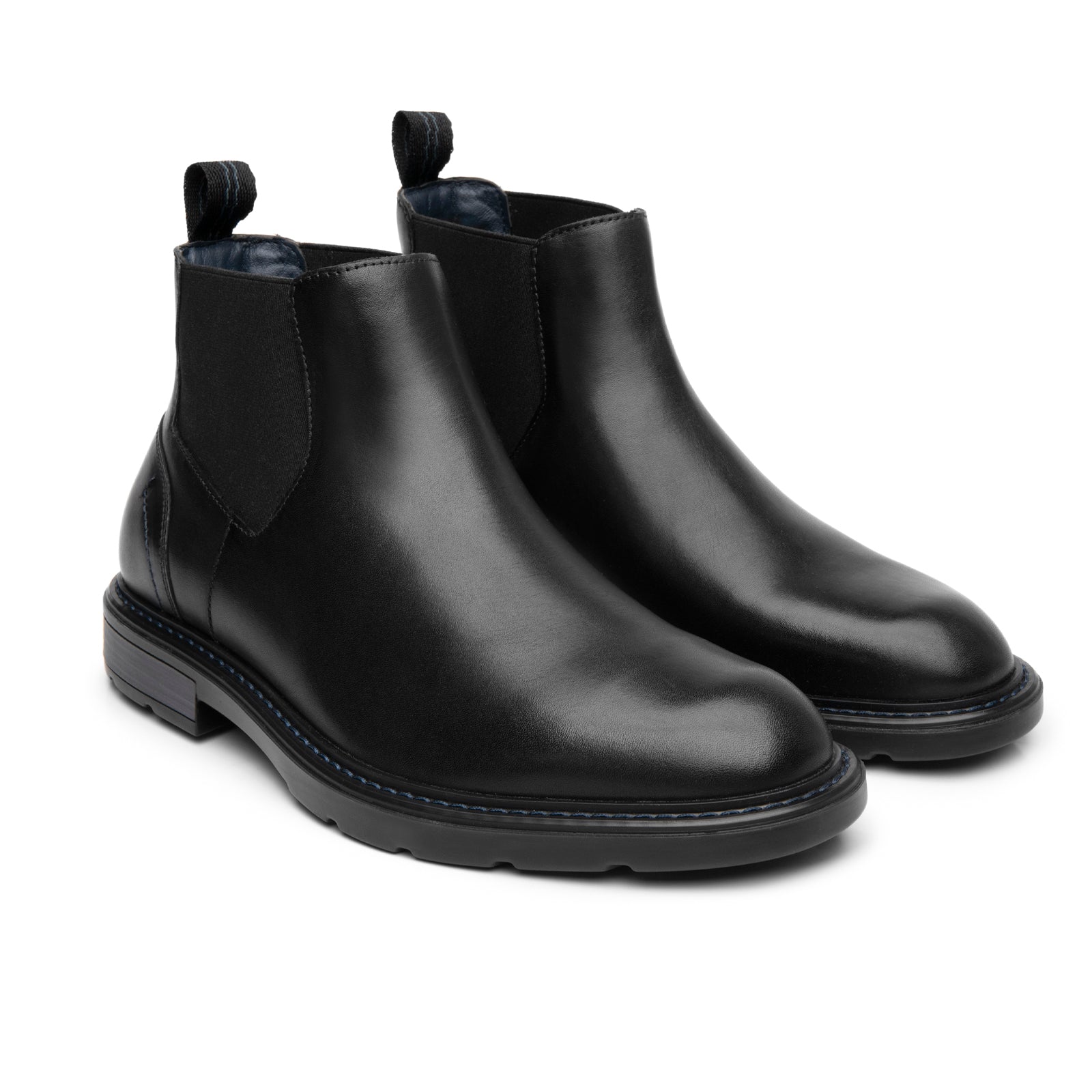 Bota Chelsea Casual Para Caballero Flexi 419406 Negro