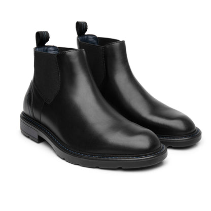 Bota Chelsea Casual Para Caballero Flexi 419406 Negro