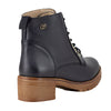 Bota Casual Dama Verde Tabaco Bella 7152 Negro