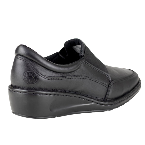 Zapato Casual Dama Lobo Solo 4841 Algodón Negro