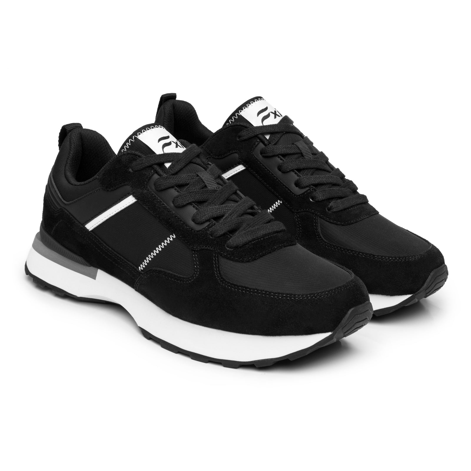 Tenis Confort Casual Para Caballero Flexi 420704 Negro