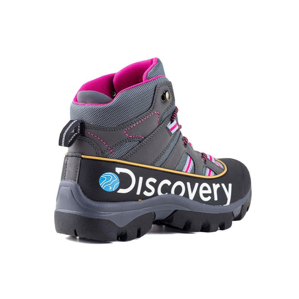 Botas Outdoor Discovery Expedition Mujer 2502 Lona Gris