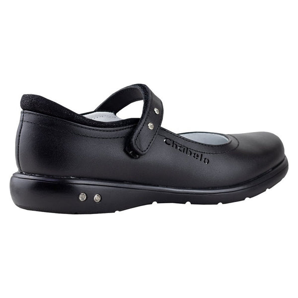 Zapato Escolar Niña Chabelo C23-B Negro 21.5-26