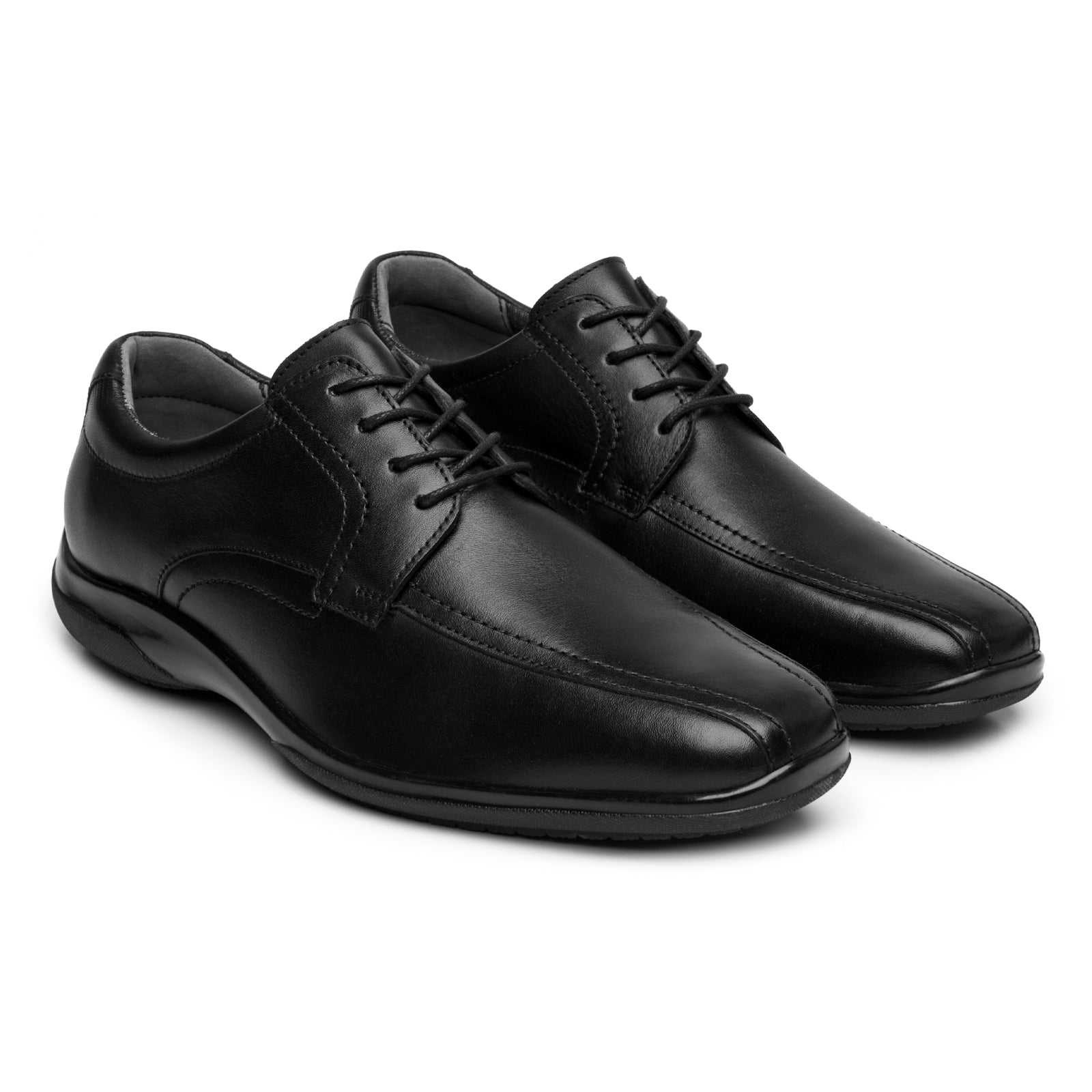 Zapato Derby Vestir Para Caballero Flexi 421601 Negro
