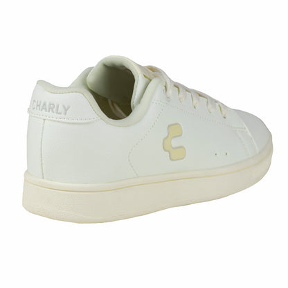 Tenis Choclo Casual Para Dama Charly 1059234 Beige