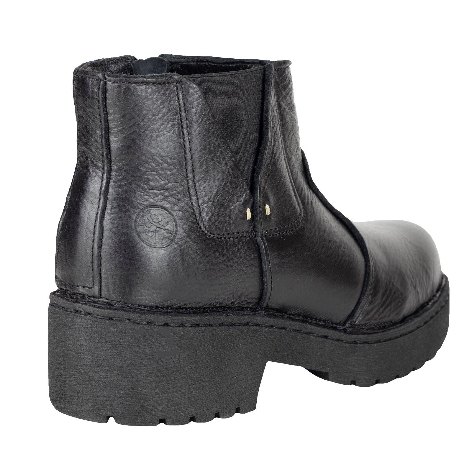 Botín Casual Tacón Medio Para Dama Lobo Solo 5034 Negro