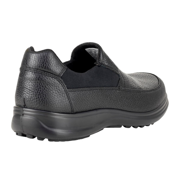 Mocasin Confort Para Hombre Verde Tabaco 2588 Negro