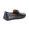 Mocasin Negro Semi Vestir Hombre Gino Cherruti 1602 Hebilla