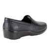 Mocasín Casual Dama Verde Tabaco Anely 7264 Negro