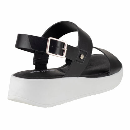 Sandalia Clásica Para Dama Lady Paulina 38101 Negro