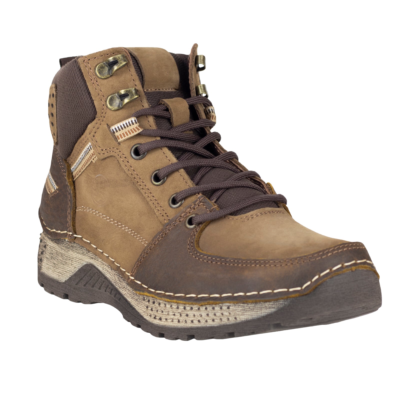 Bota Casual Outdoor Para Caballero Lobo Solo 8796 Grey