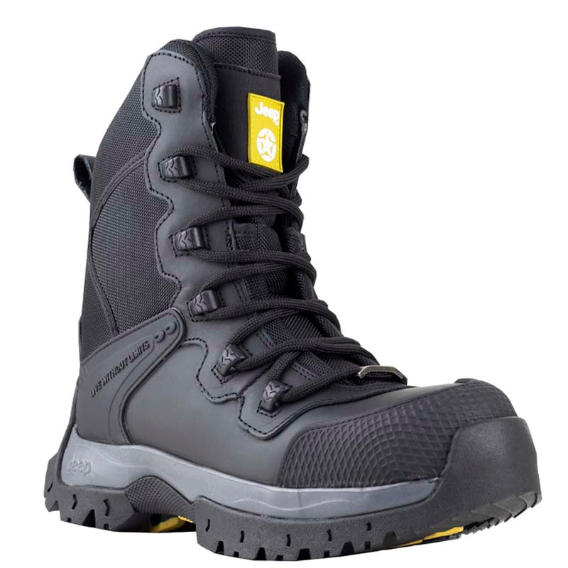 Bota Industrial Tipo II PP Caballero Jeep Wrangler 3561 Negro