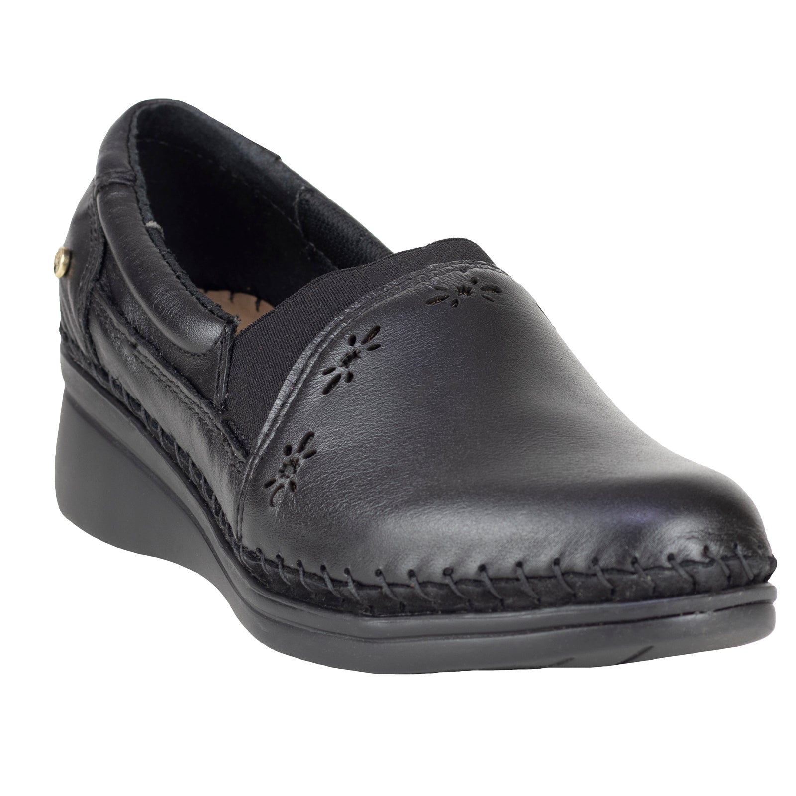 Zapato Mocasín Confort Casual Para Dama Lobo Solo 4731 Negro
