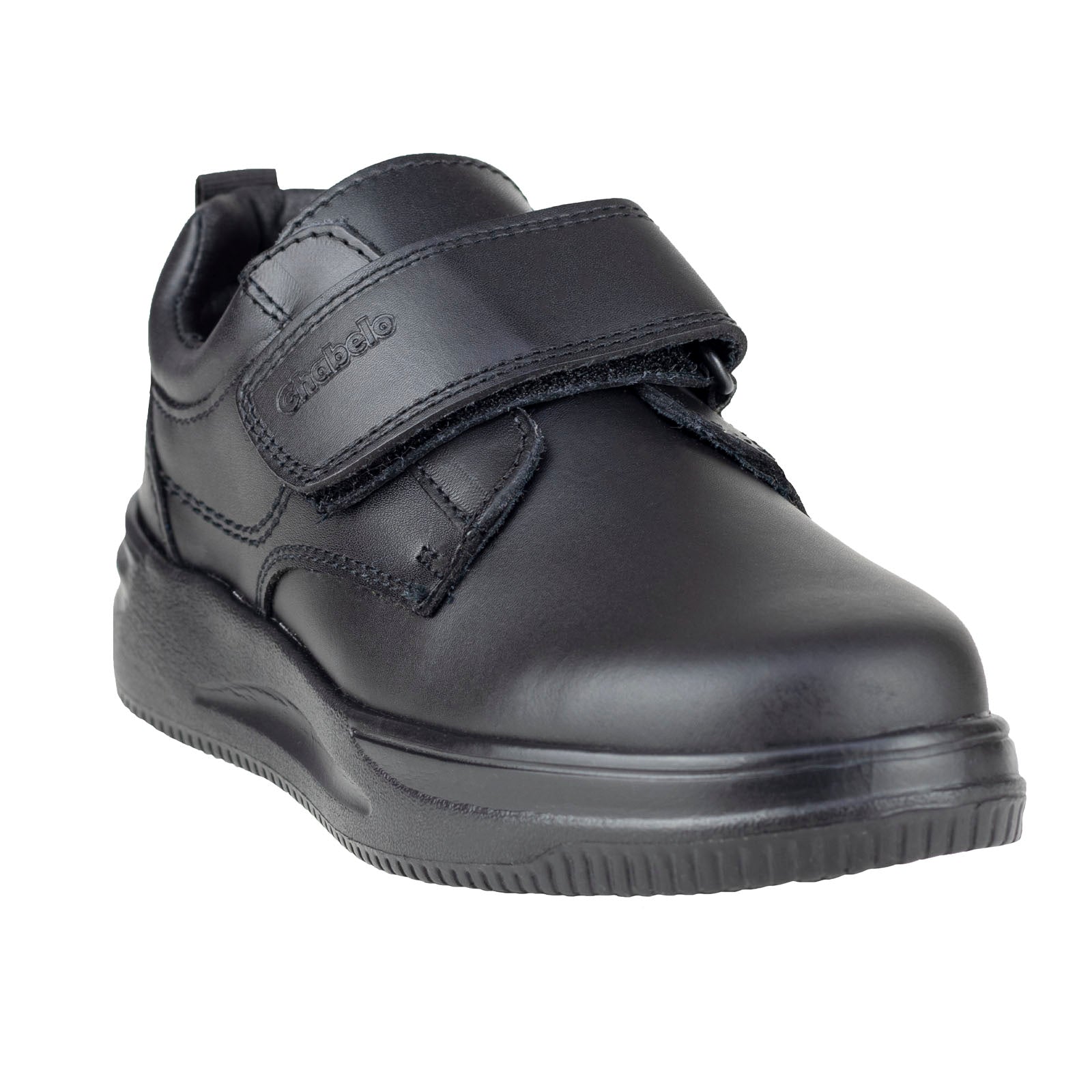 Zapato Velcro Escolar Para Niño Chabelo C273-A Negro 21.5-26
