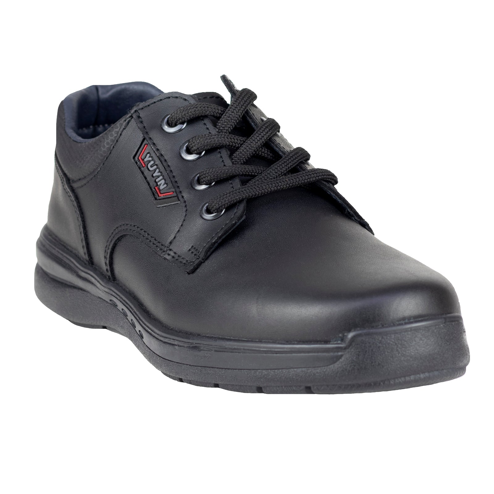 Zapato Escolar Para Niño Yuyin 24310 Negro