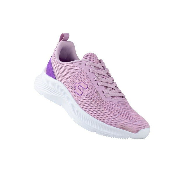 Tenis Charly Thinny Running Dama 1059082 Rosa Blanco