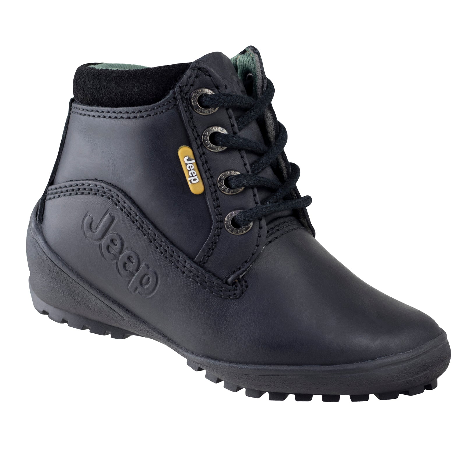 Bota Casual Niña Jeep Commander 15522-A Crazy Negro