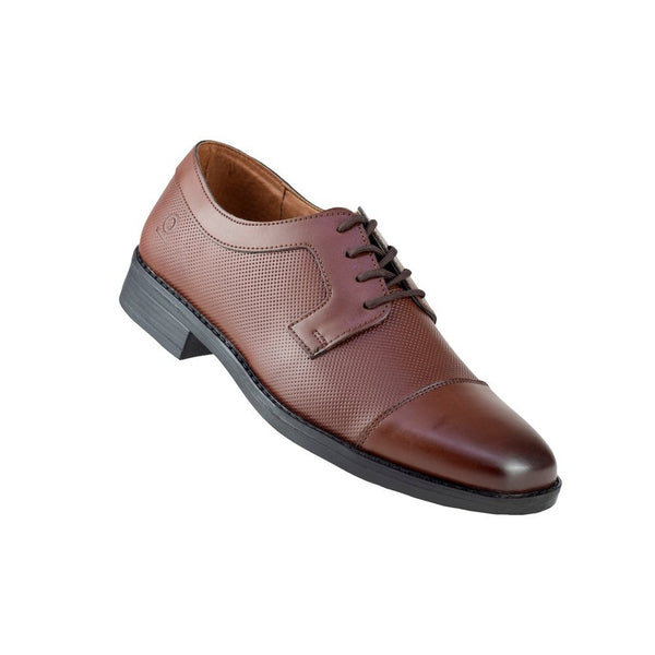 Zapato Oxford De Vestir Hombre Capa De Ozono 654602 Cogñac