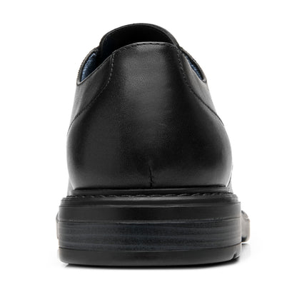 Zapato Derby Vestir Casual Para Caballero Flexi 419405 Negro