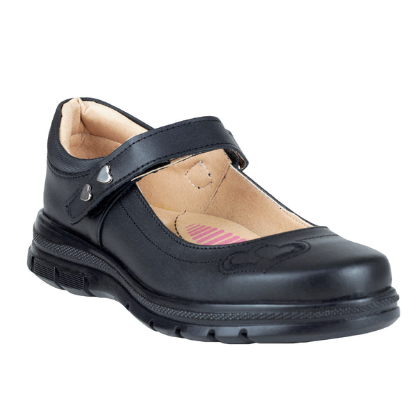 Zapato Escolar Niña Yuyin 23380 Negro