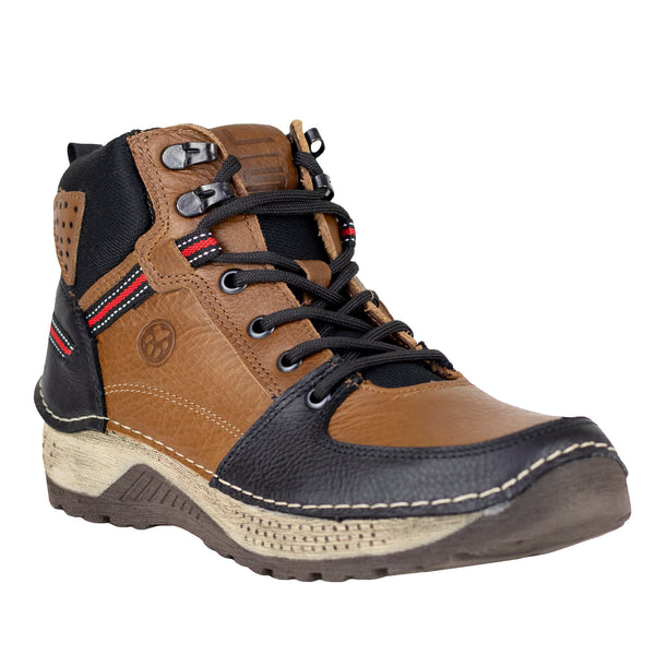 Bota Casual Caballero Lobo Solo 8796 Tumbled Camel