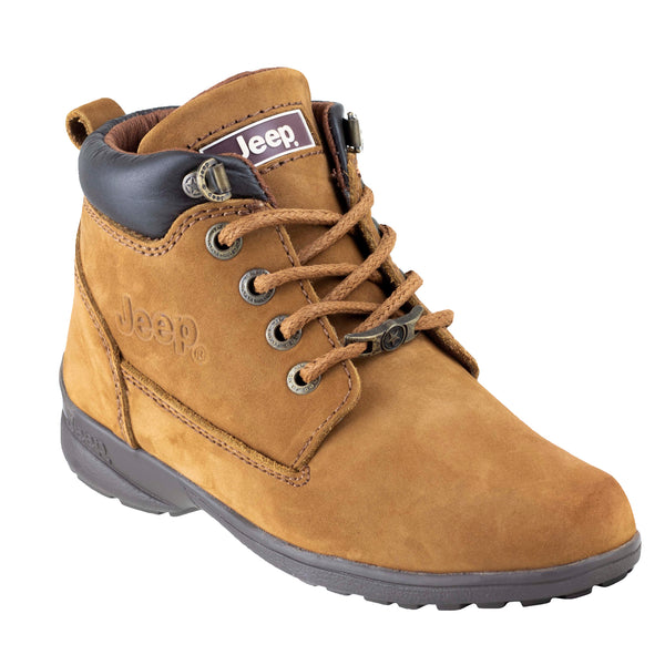 Bota Camping Para Dama Jeep 5551 Bronce