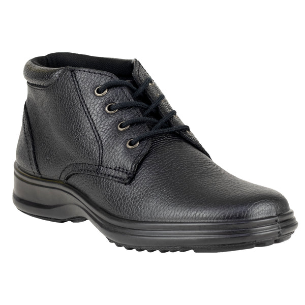 Botin Confort Semivestir Caballero Verde Tabaco 2591 Negro