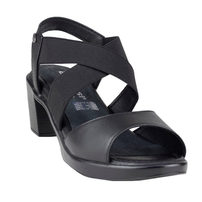 Sandalia De Tacón Para Dama Barcassi 4317 Negro