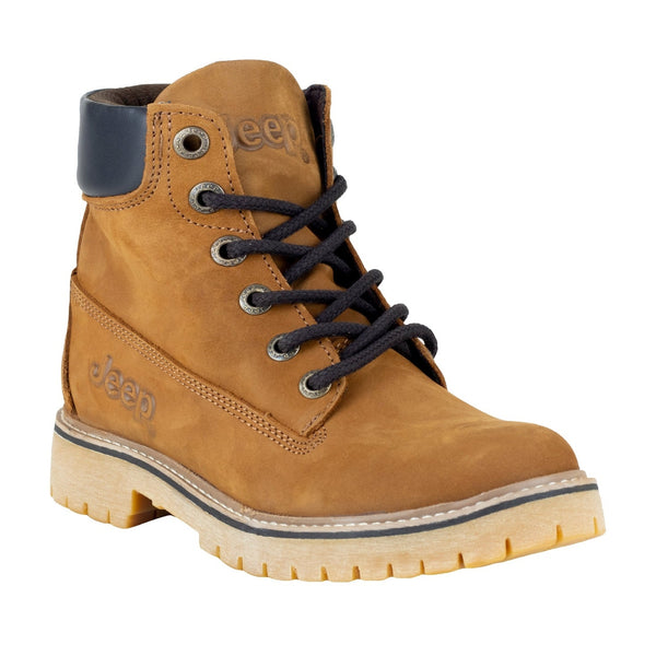 Bota Casual Urbana Mujer Jeep 4304 Nobuck Bronce