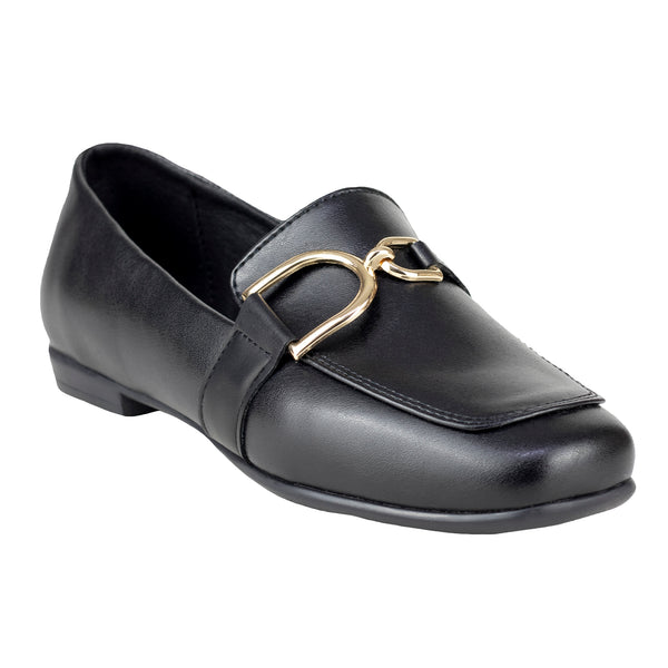 Mocasin Con Hebilla Para Niña Chabelo C962-C Negro