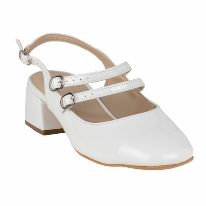 Zapato Con Tacón Dama Lady Paulina Mila 37701 Latte