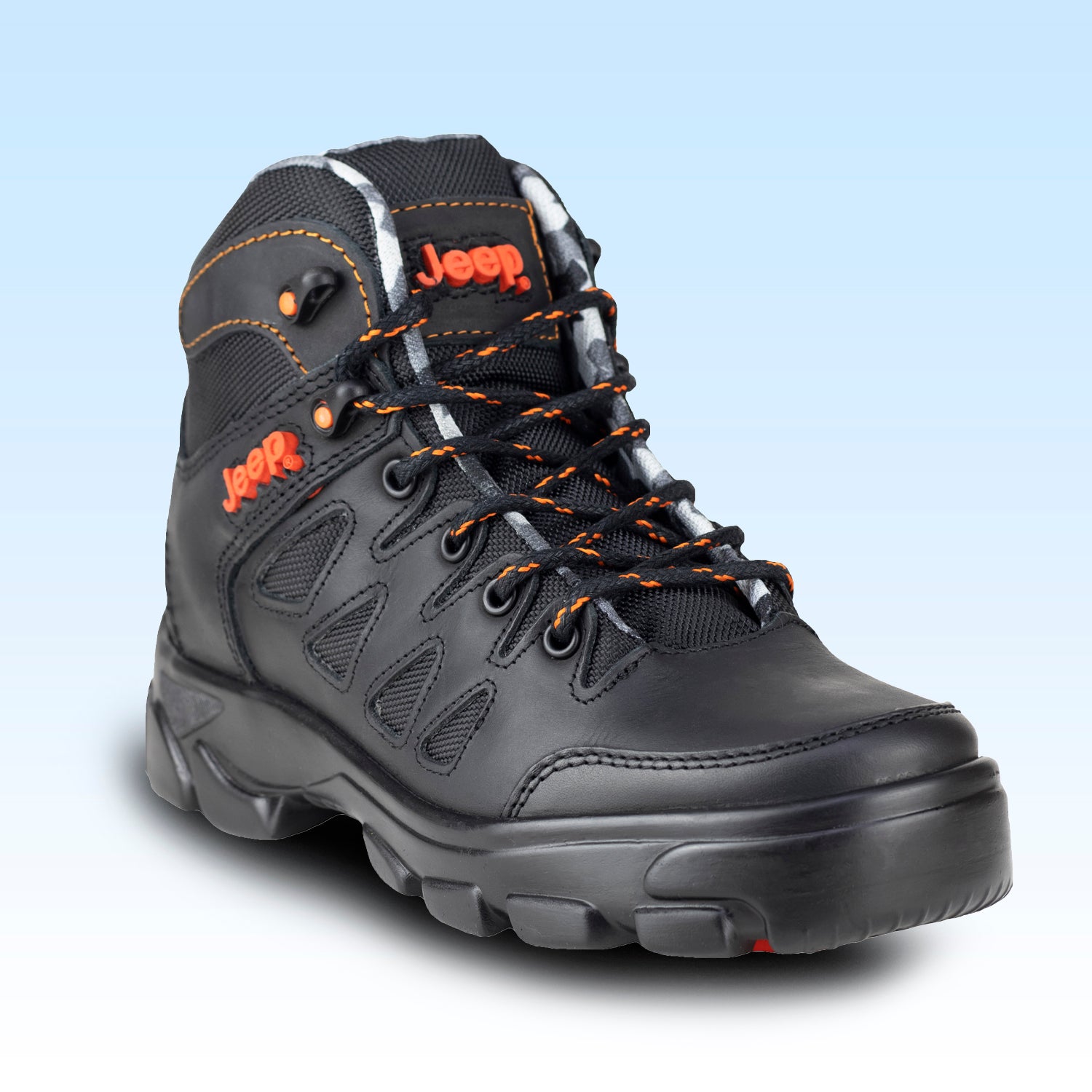 Bota Industrial Dieléctrica Tipo II + III (PP+D) Caballero Jeep 800 Negro