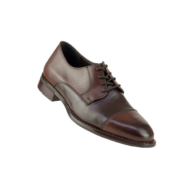 Zapato Formal Oxford Para Hombre Gino Cherruti 2602 Marrón~