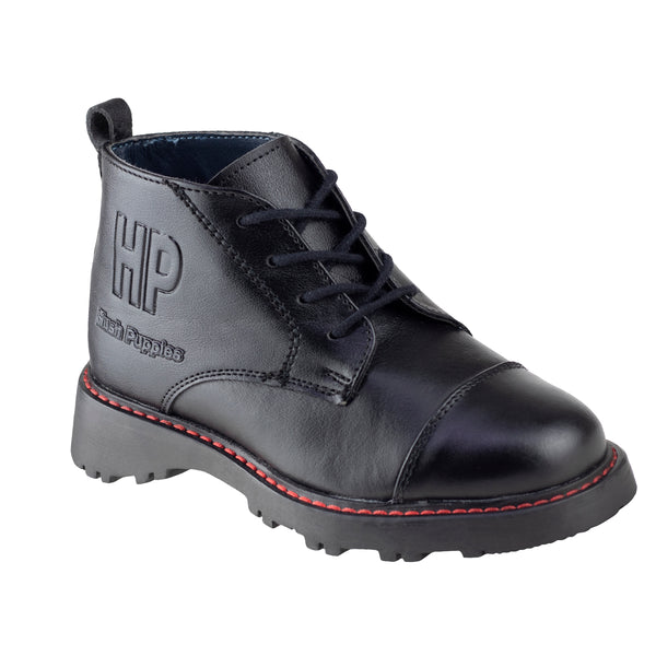 Botín Escolar Niño Hush Puppies 1456 Negro 18-21.5