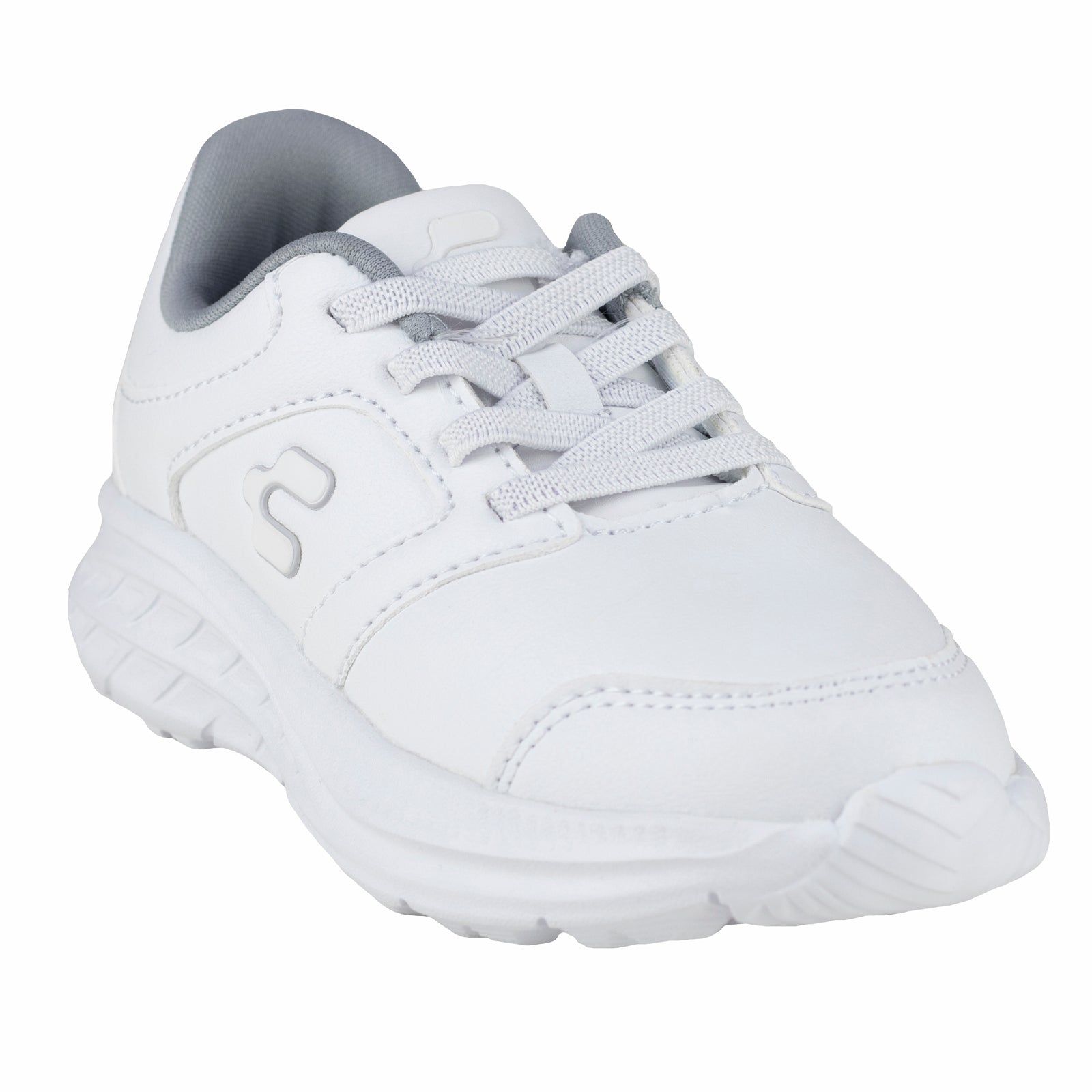Tenis Escolar Para Niño Niña Charly 1065373 Blanco