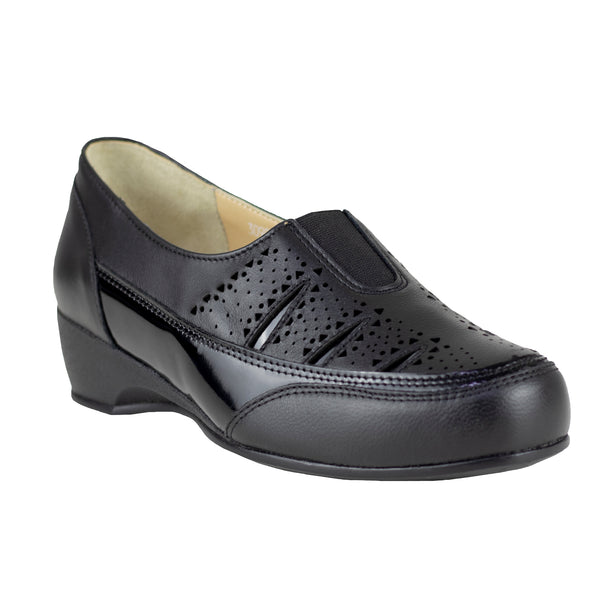 Mocasín Para Pie Diabético Dama Clinicus 3099 Negro