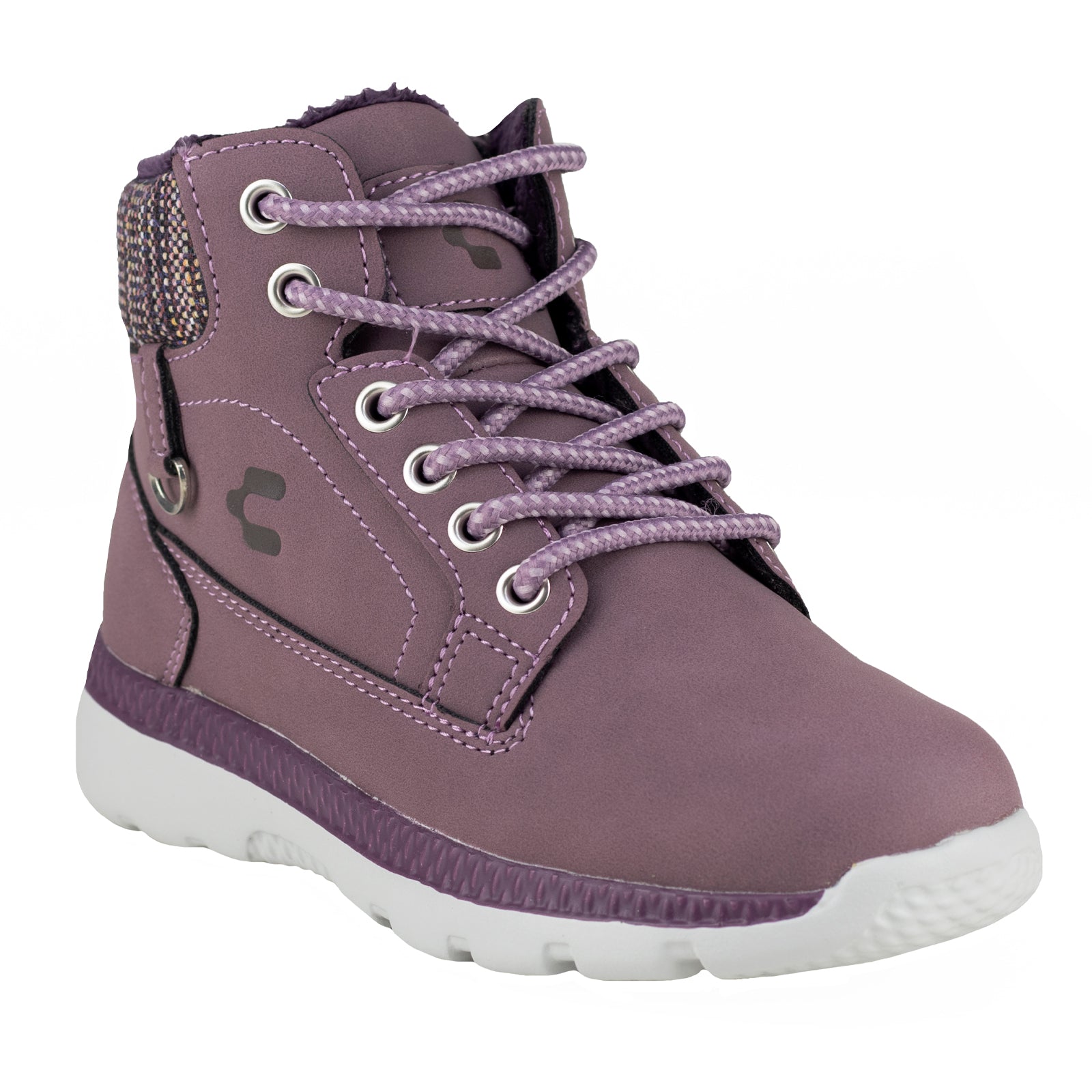Bota Afelpada Casual Para Niña Charly 1079306 Lila
