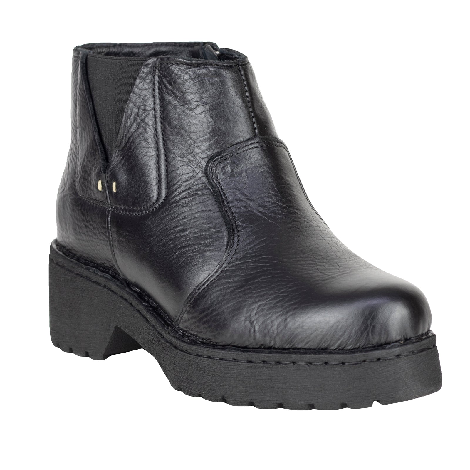 Botín Casual Tacón Medio Para Dama Lobo Solo 5034 Negro